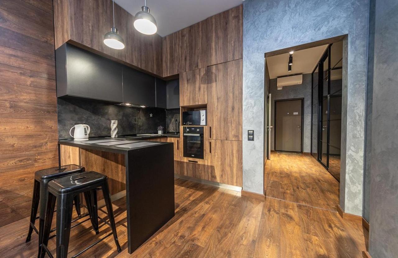 Luxury Apartments Smartplaza Obolon Metro Minskai Kijev Kültér fotó
