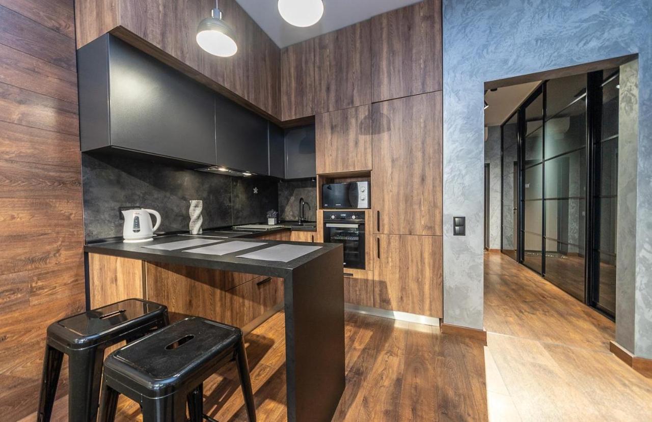 Luxury Apartments Smartplaza Obolon Metro Minskai Kijev Kültér fotó